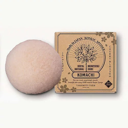 Eponge nettoyante Konjac BIO au Sakura