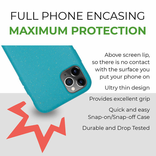 Biodegradable phone case - Ocean Blue