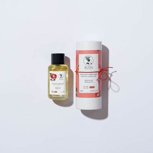 Huile de camélia bio - 100% végétale et bio - visage, corps, cheveux,